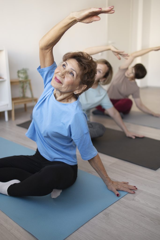 Gym douce pour senior : exercice et activité
